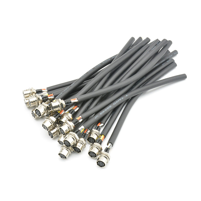 HR10A-7R-4S广濑4芯连接器 工业相机电源线 HR10A-7R-4P/4S连接器