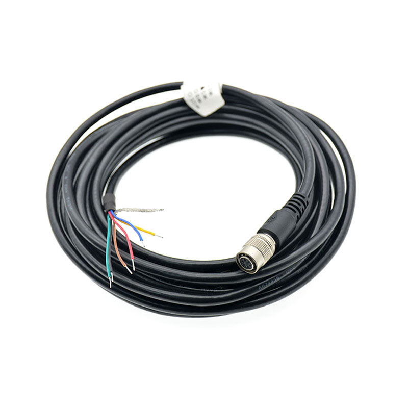 HR10A-7P-6S航空连接器 工业相机巴斯勒 AVT 映美精电源触发线